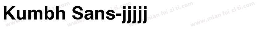 Kumbh Sans字体转换